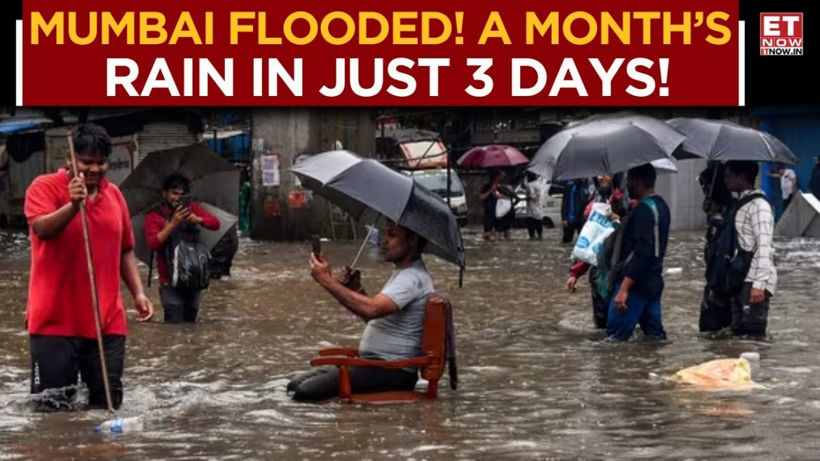Mumbai Rains Live Updates: Red Alert Issued, City Flooded & Disruption.