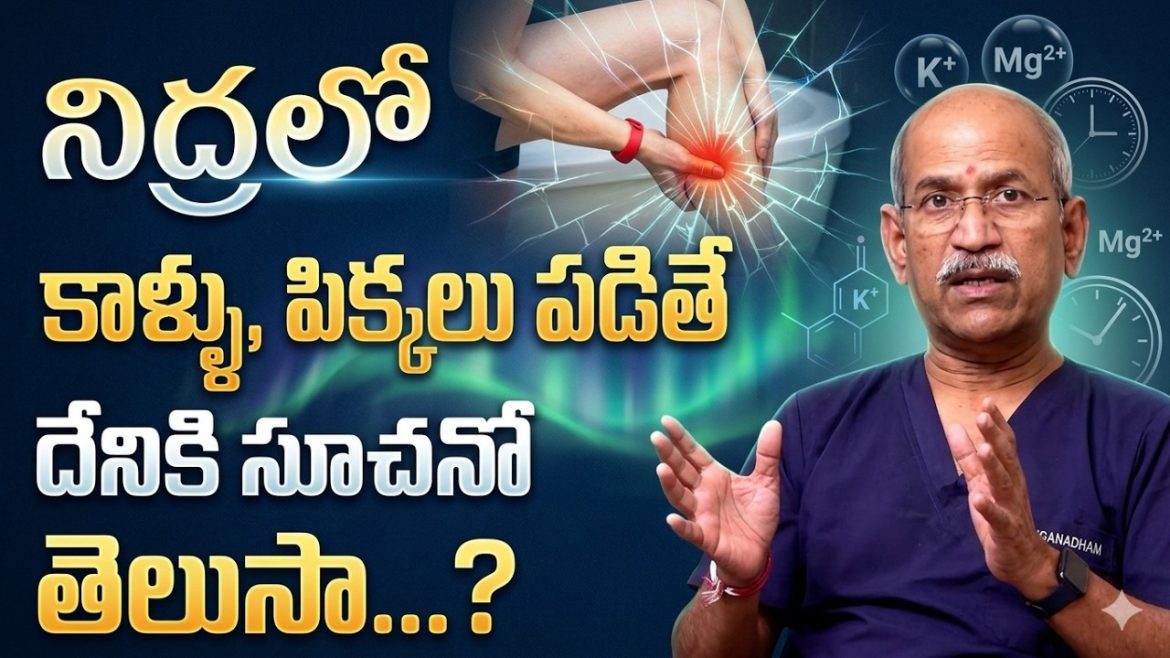 నిద్రలో కండరాలు పట్టేస్తున్నాయా? కారణాలు, నివారణ మార్గాలు, ఎప్పుడు వైద్యుడిని సంప్రదించాలి?